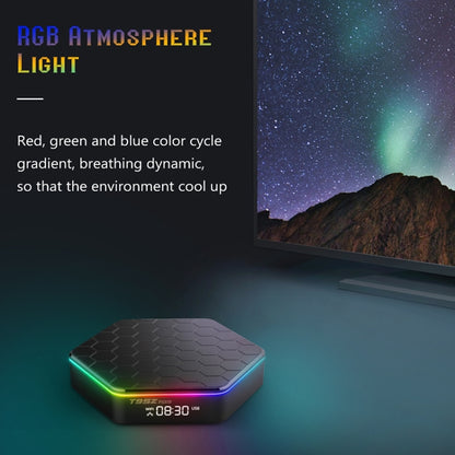 T95Z Plus 8K WiFi6 Android 12.0 Smart TV Box with Remote Control, 2GB+16GB, Allwinner H618 Quad-Core(UK Plug) by buy2fix