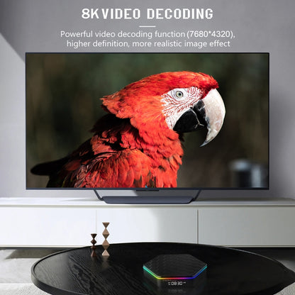 T95Z Plus 8K WiFi6 Android 12.0 Smart TV Box with Remote Control, 2GB+16GB, Allwinner H618 Quad-Core(UK Plug) by buy2fix