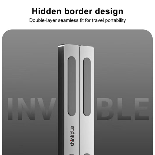 Lenovo Thinkplus Desktop Laptop Holder L10(Silver) - Laptop Stand by Lenovo | Online Shopping UK | buy2fix
