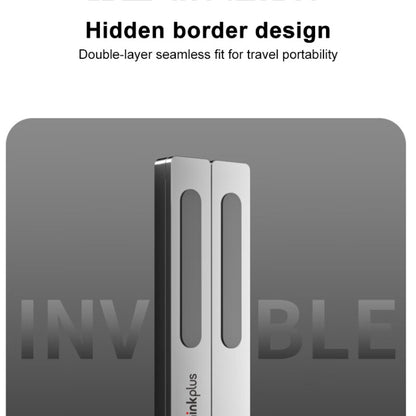 Lenovo Thinkplus Desktop Laptop Folding Holder XT6(Silver) - Laptop Stand by Lenovo | Online Shopping UK | buy2fix