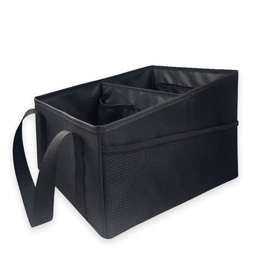 Oxford Cloth Multifunctional Foldable Large Capacity Car Trunk Storage Box(Black) by buy2fix