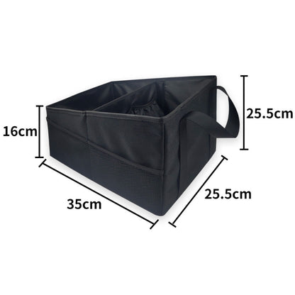 Oxford Cloth Multifunctional Foldable Large Capacity Car Trunk Storage Box(Black) by buy2fix