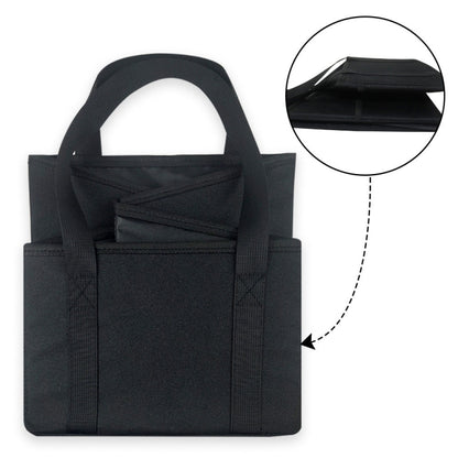 Oxford Cloth Multifunctional Foldable Large Capacity Car Trunk Storage Box(Black) by buy2fix