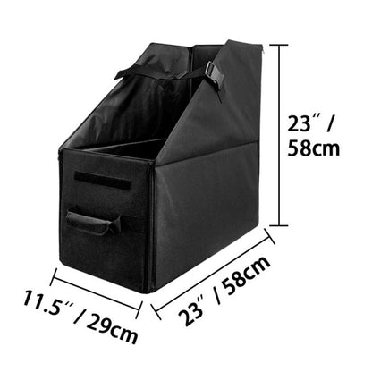 Oxford Cloth Car Trunk Folding Bicycle Storage Box without Dust Cover(Black) by buy2fix