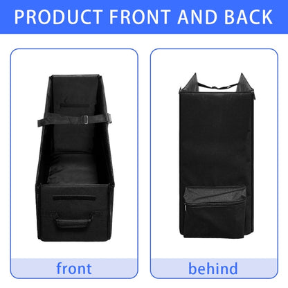 Oxford Cloth Car Trunk Folding Bicycle Storage Box without Dust Cover(Black) by buy2fix