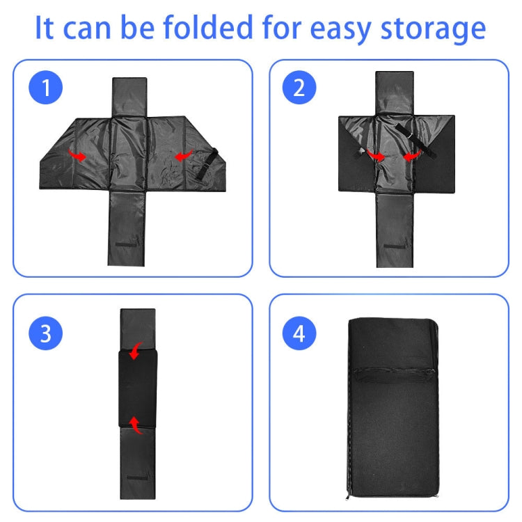 Oxford Cloth Car Trunk Folding Bicycle Storage Box without Dust Cover(Black) by buy2fix