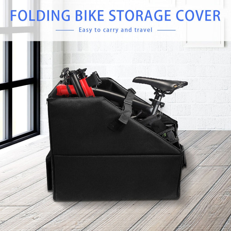 Oxford Cloth Car Trunk Folding Bicycle Storage Box without Dust Cover(Black) by buy2fix