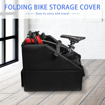 Oxford Cloth Car Trunk Folding Bicycle Storage Box without Dust Cover(Black) by buy2fix