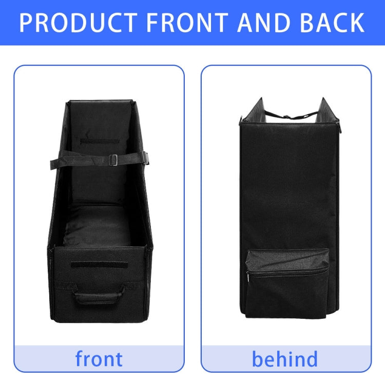 Oxford Cloth Car Trunk Folding Bicycle Storage Box with Dust Cover(Black) by buy2fix