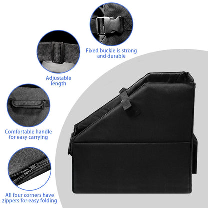 Oxford Cloth Car Trunk Folding Bicycle Storage Box with Dust Cover(Black) by buy2fix