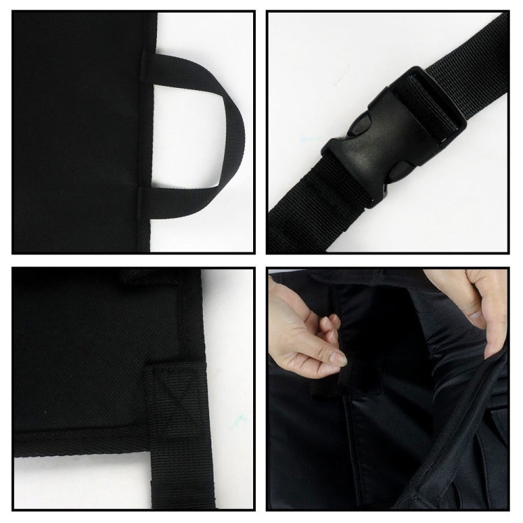 Portable Large Capacity Car Seat Back Storage Bag(Black) by buy2fix