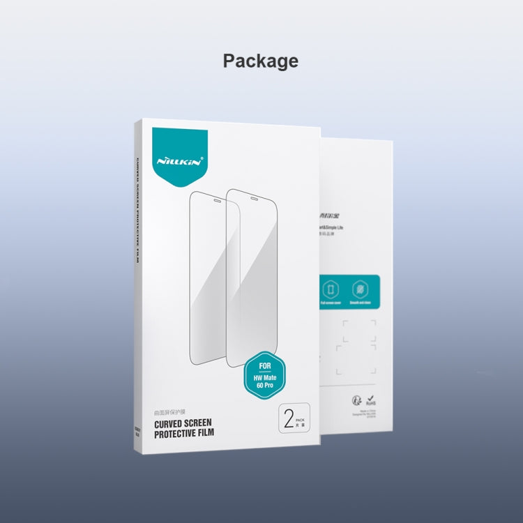 For Huawei Mate 60 Pro NILLKIN Impact Resistant CurvedSurface Film - Huawei Tempered Glass by NILLKIN | Online Shopping UK | buy2fix