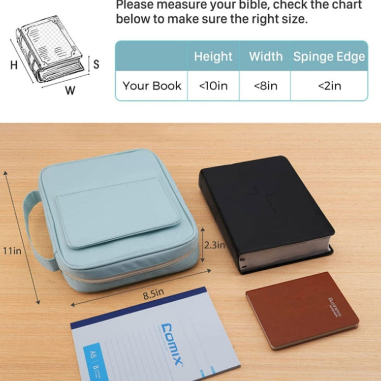 Electronic Product Bookend Design Portable Storage Bag(Green) - Storage Bags by buy2fix | Online Shopping UK | buy2fix