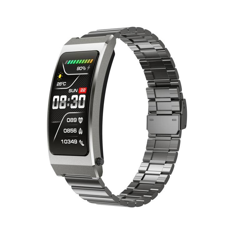 K7 1.14 inch TFT Screen Smart Call Bracelet, BT Call / Heart Rate / Blood Pressure / Blood Oxygen, Strap:Steel Strap(Tarnish) by buy2fix