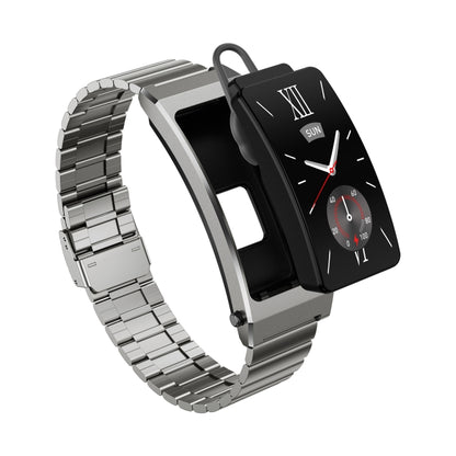 K7 1.14 inch TFT Screen Smart Call Bracelet, BT Call / Heart Rate / Blood Pressure / Blood Oxygen, Strap:Steel Strap(Tarnish) by buy2fix