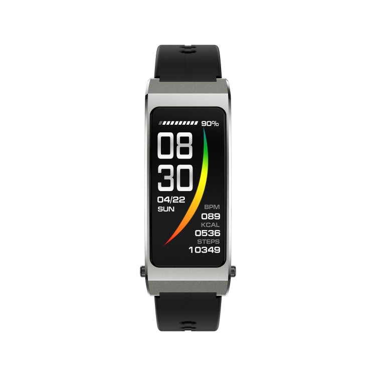K7 1.14 inch TFT Screen Smart Call Bracelet, BT Call / Heart Rate / Blood Pressure / Blood Oxygen, Strap:Silicone Strap(Tarnish) by buy2fix