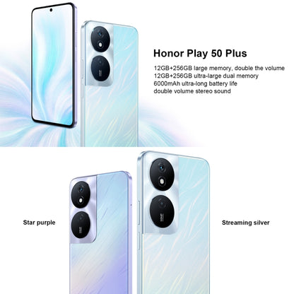 Honor Play 50 Plus, 12GB+256GB, 6.8 inch MagicOS 7.2 Dimensity 6020 Octa Core up to 2.2GHz, Network: 5G, OTG, Not Support Google Play(Black) - Honor by HONOR | Online Shopping UK | buy2fix