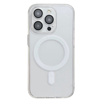 For iPhone 12 Pro Acrylic MagSafe Magnetic Lens Film Protection Phone Case(Transparent) - iPhone 12 / 12 Pro Cases by buy2fix | Online Shopping UK | buy2fix
