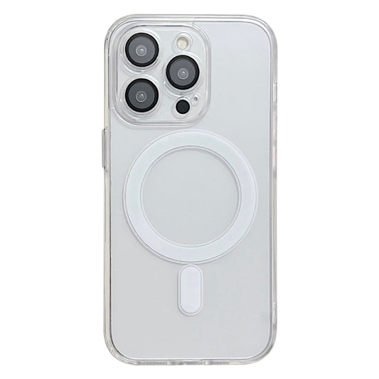For iPhone 12 Pro Acrylic MagSafe Magnetic Lens Film Protection Phone Case(Transparent) - iPhone 12 / 12 Pro Cases by buy2fix | Online Shopping UK | buy2fix