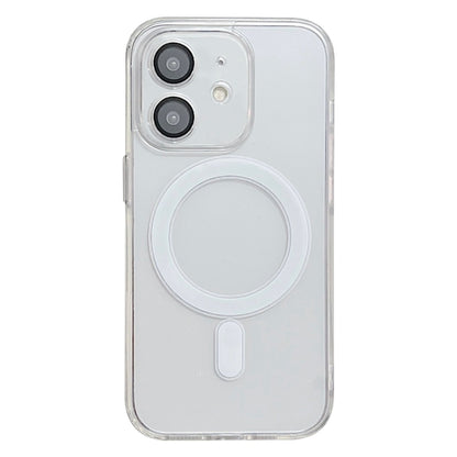 For iPhone 11 Acrylic MagSafe Magnetic Lens Film Protection Phone Case(Transparent) - iPhone 11 Cases by buy2fix | Online Shopping UK | buy2fix