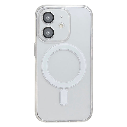 For iPhone 11 Acrylic MagSafe Magnetic Lens Film Protection Phone Case(Transparent) - iPhone 11 Cases by buy2fix | Online Shopping UK | buy2fix