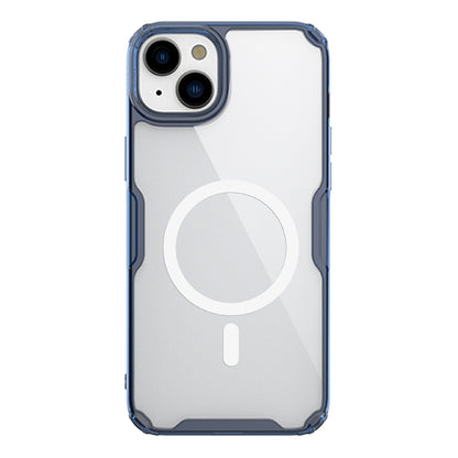 For iPhone 15 NILLKIN Ultra Clear Magsafe PC + TPU Phone Case(Blue) - iPhone 15 Cases by NILLKIN | Online Shopping UK | buy2fix