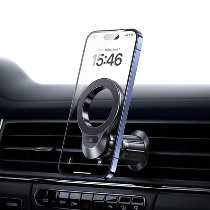 USAMS US-ZJ075 Magnetic Car Air Vent Phone Holder(Black) - Universal Car Holders by USAMS | Online Shopping UK | buy2fix
