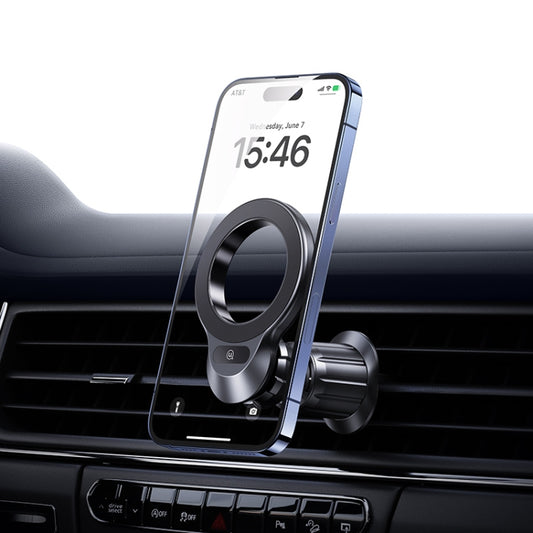 USAMS US-ZJ075 Magnetic Car Air Vent Phone Holder(Black) - Universal Car Holders by USAMS | Online Shopping UK | buy2fix