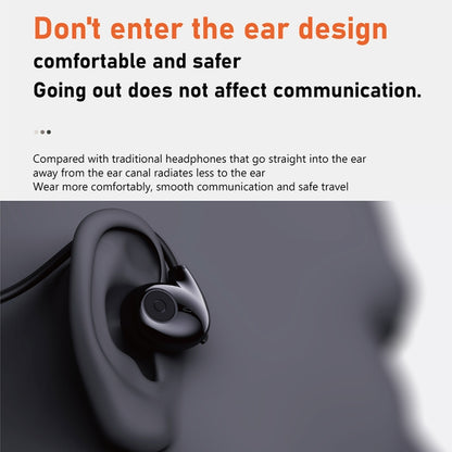 Hileo Hi72 Wireless Bluetooth Hanging Neck Earphone(Black) - Sport Earphone by Hileo | Online Shopping UK | buy2fix