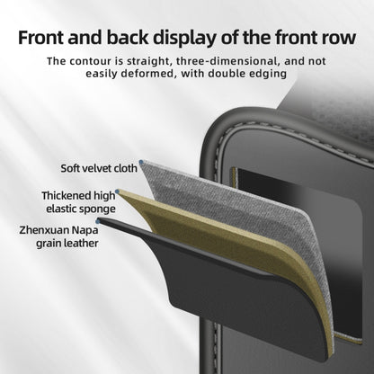 3054 Napa Texture Leather Car Center Console Storage Bag(Olive Green) by buy2fix