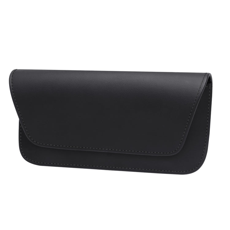 3064 Napa Texture Leather Car Glasses Storage Bag(Black) by buy2fix