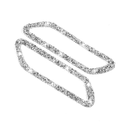 For Ford Mustang Mach E 2021 Car Door Pillar Air Outlet Diamond Decorative Sticker by buy2fix