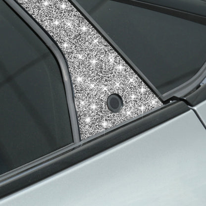 For Ford Mustang Mach E 2021 Car B-pillar Diamond Decorative Sticker by buy2fix