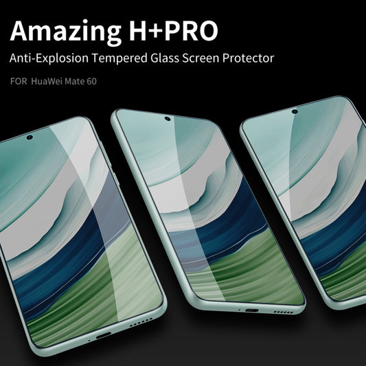 For Huawei Mate 60 NILLKIN H+Pro 0.2mm 9H Explosion-proof Tempered Glass Film - Huawei Tempered Glass by NILLKIN | Online Shopping UK | buy2fix