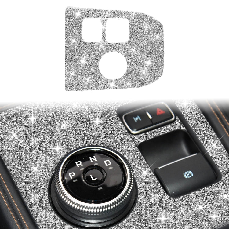 For Ford Mustang Mach E 2021 Car Gear Panel Diamond Decorative Sticker by buy2fix