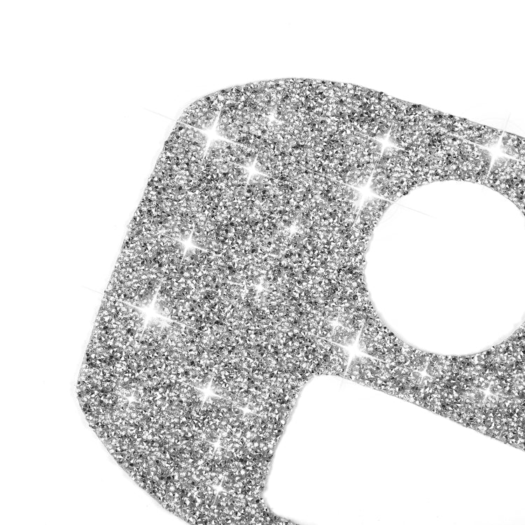 For Ford Mustang Mach E 2021 Car Gear Panel Diamond Decorative Sticker by buy2fix