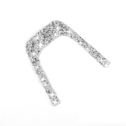 For Ford Mustang Mach E 2021 Car Steering Wheel Diamond Decorative Sticker by buy2fix