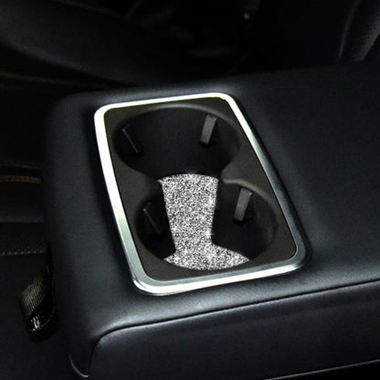 For Ford Mustang Mach E 2021 Car Small Cup Base Diamond Decorative Sticker by buy2fix