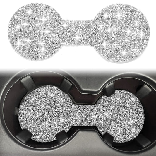 For Ford Mustang Mach E 2021 Car Large Cup Base Diamond Decorative Sticker by buy2fix