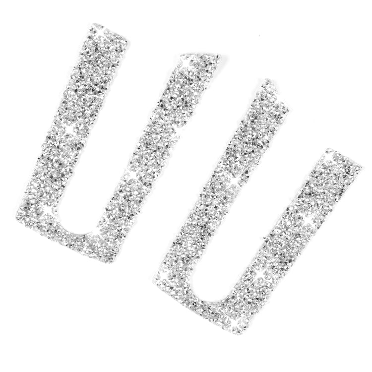 For Ford Mustang 2005-2009 3 in 1 Car Steering Wheel Diamond Decorative Sticker, Left Drive by buy2fix