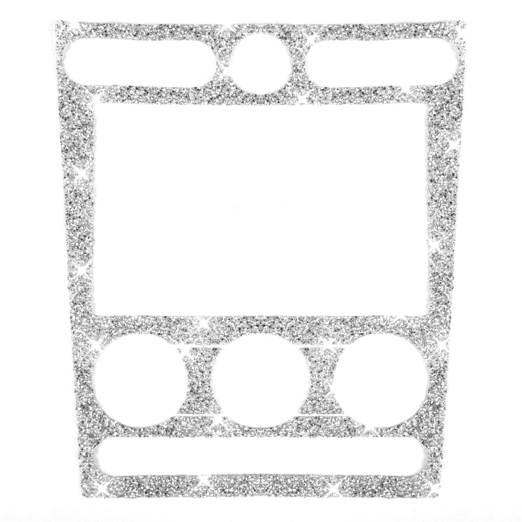 For Ford Mustang 2005-2009 Car Air Conditioning Control Panel Diamond Decorative Sticker, Left Drive by buy2fix