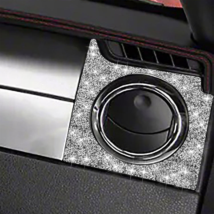 For Ford Mustang 2005-2009 Car Right Air Outlet Diamond Decorative Sticker, Left Drive by buy2fix