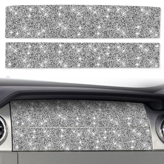 For Ford Mustang 2005-2009 Car Airbag Cover Diamond Decorative Sticker, Left Drive by buy2fix