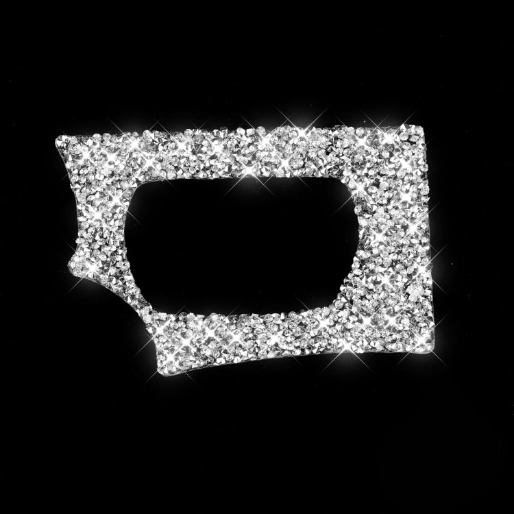 For Chevrolet Corvette C6 2005-2013 Ignition Switch Panel Diamond Decorative Sticker, Left Drive by buy2fix