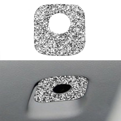 For Chevrolet Corvette C6 2005-2013 Car Passenger Side Storage Box Diamond Decorative Sticker, Left Drive by buy2fix