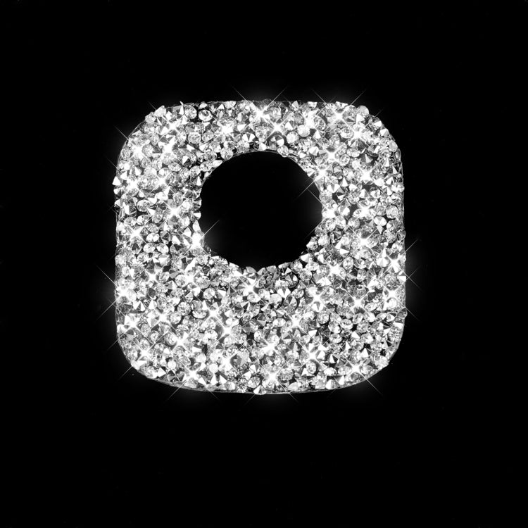 For Chevrolet Corvette C6 2005-2013 Car Passenger Side Storage Box Diamond Decorative Sticker, Left Drive by buy2fix