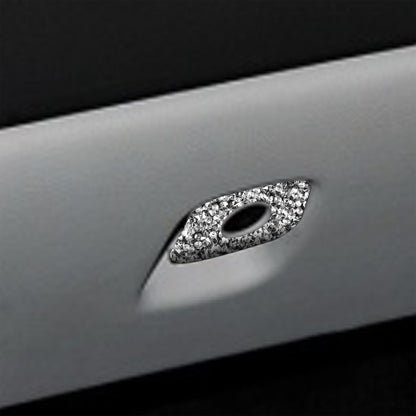 For Chevrolet Corvette C6 2005-2013 Car Passenger Side Storage Box Diamond Decorative Sticker, Left Drive by buy2fix