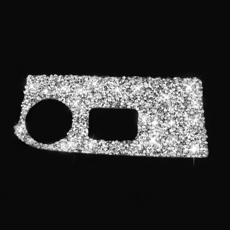 For Chevrolet Corvette C7 2014-2019 3 in 1 Car Navigate Panel Diamond Decorative Sticker, Left Drive by buy2fix