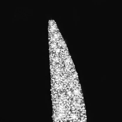 For Chevrolet Corvette C7 2014-2019 3 in 1 Car Navigate Panel Diamond Decorative Sticker, Left Drive by buy2fix