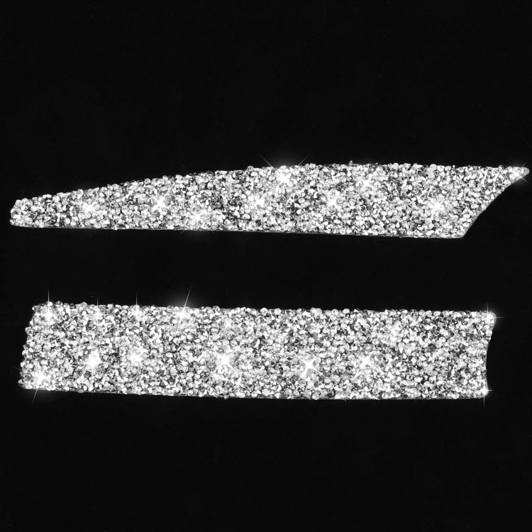 For Chevrolet Corvette C7 2014-2019 4 in 1 Car Central Control Panel Diamond Decorative Sticker, Left Drive by buy2fix